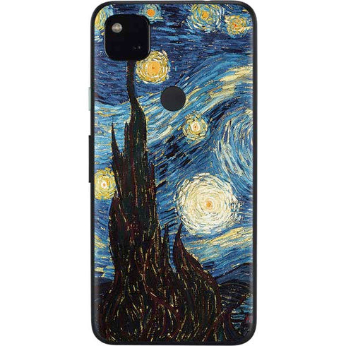 Vincent Van Gogh The Starry Night Google Pixel 4a Skin